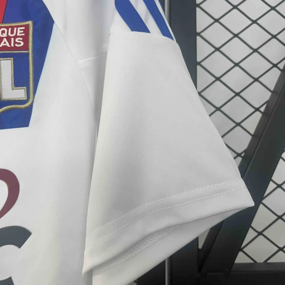 Olympique Lyonnais Retro Football Jersey Home Custom Shirt 2010-11 - Image 5
