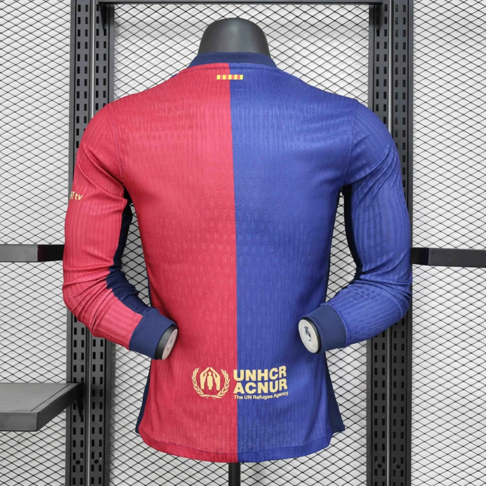 Authentic Soccer Jersey Barcelona Home x Coldplay Long Sleeve Shirt 2024/25 - Image 2