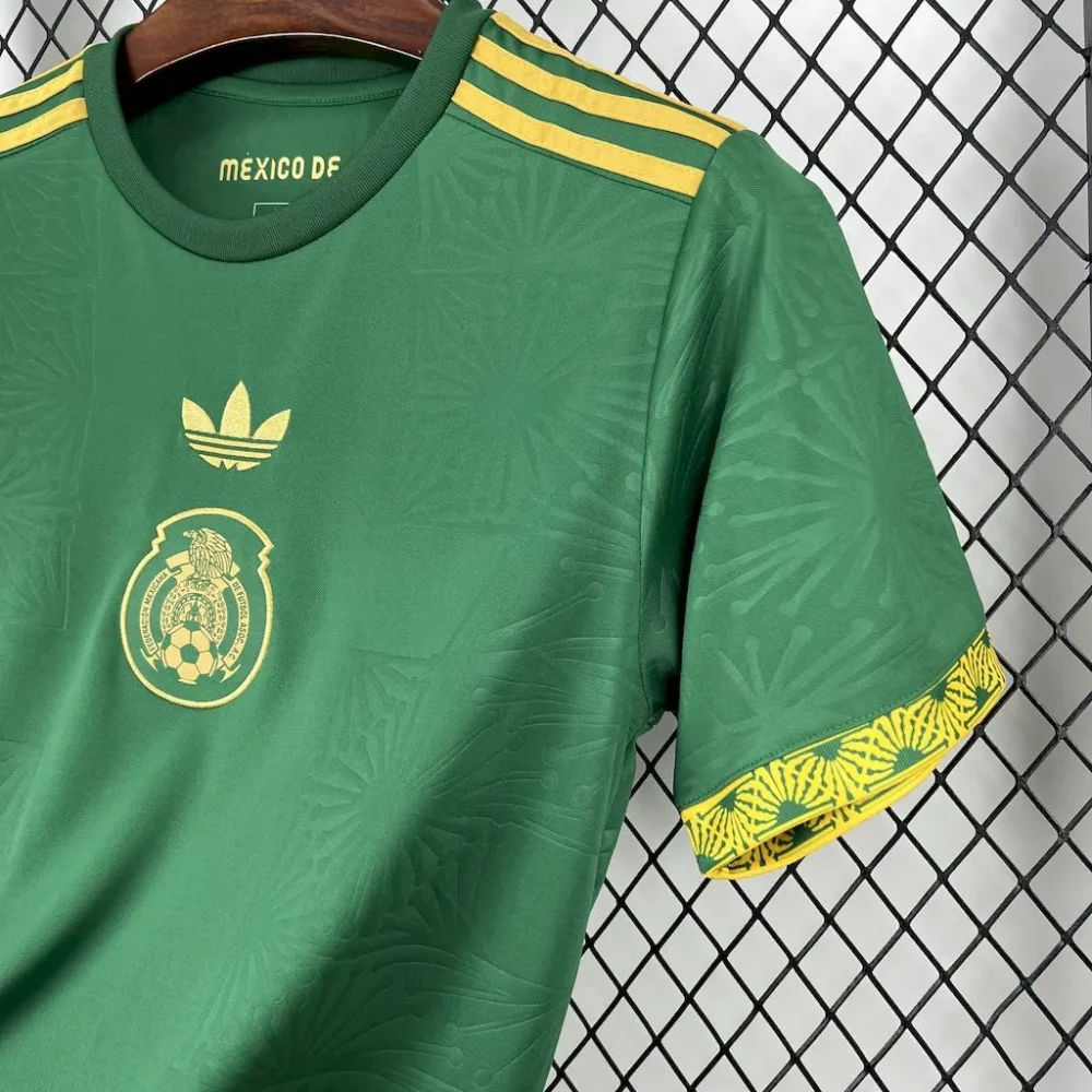 Mexico Green Special Soccer Jersey Custom Shirt 2025 - Image 4