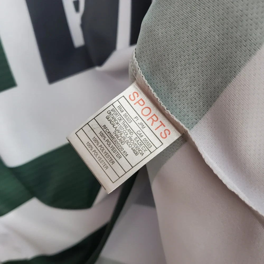 Sporting CP Retro Soccer Jersey Home Custom Shirt 2001/03 - Image 9
