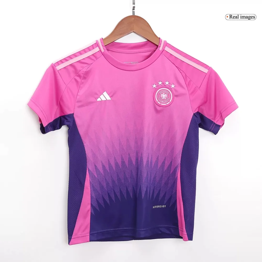 Germany Away Football Uniform Kids Kit Jersey+Shorts EURO 2024 - Image 3