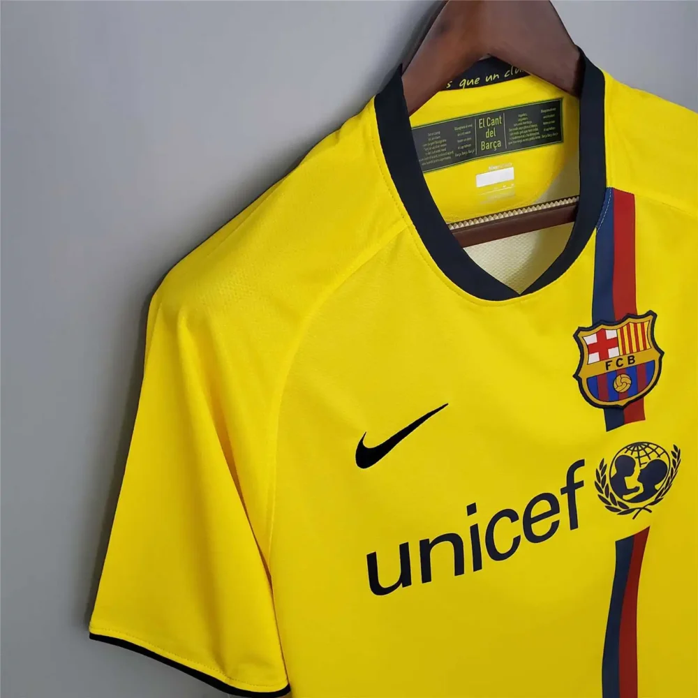 Barcelona Retro Jersey Away Soccer Shirt 2008/09 - Image 3