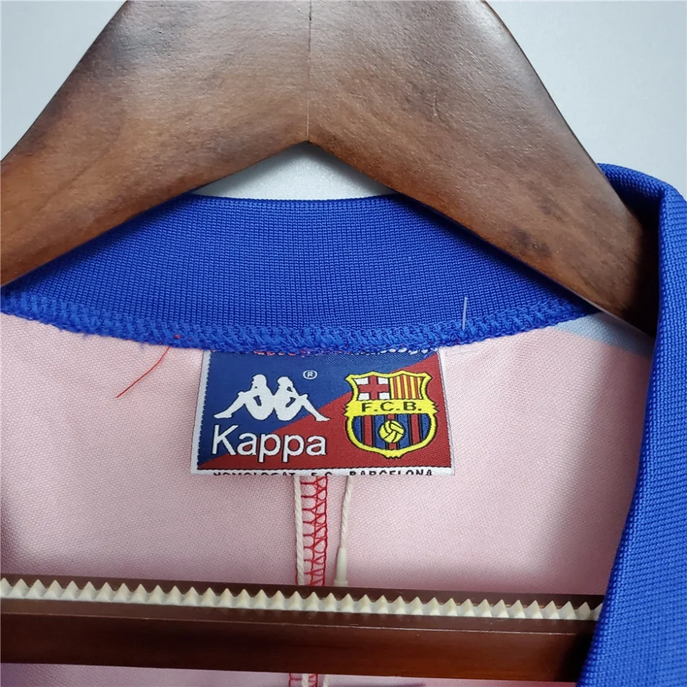 Barcelona Retro Jersey Home Soccer Shirt 1992/95 - Image 8