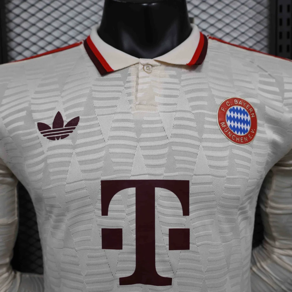 Bayern Munich Third Away Jersey Long Sleeve Player Version 2024/25 - Image 3