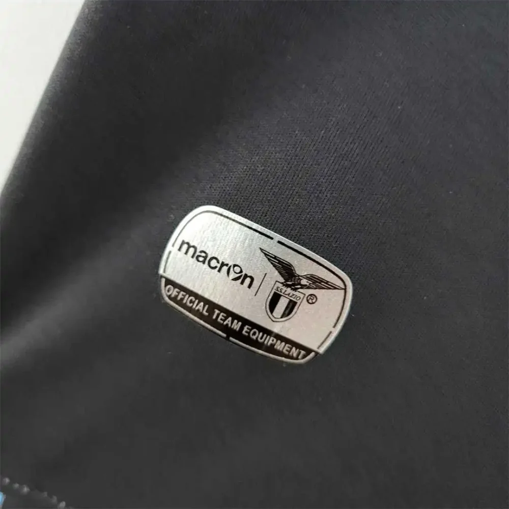 Lazio Retro Soccer Jersey Away Eagle Shirts Macron 115th Anniversary 2015/16 - Image 7