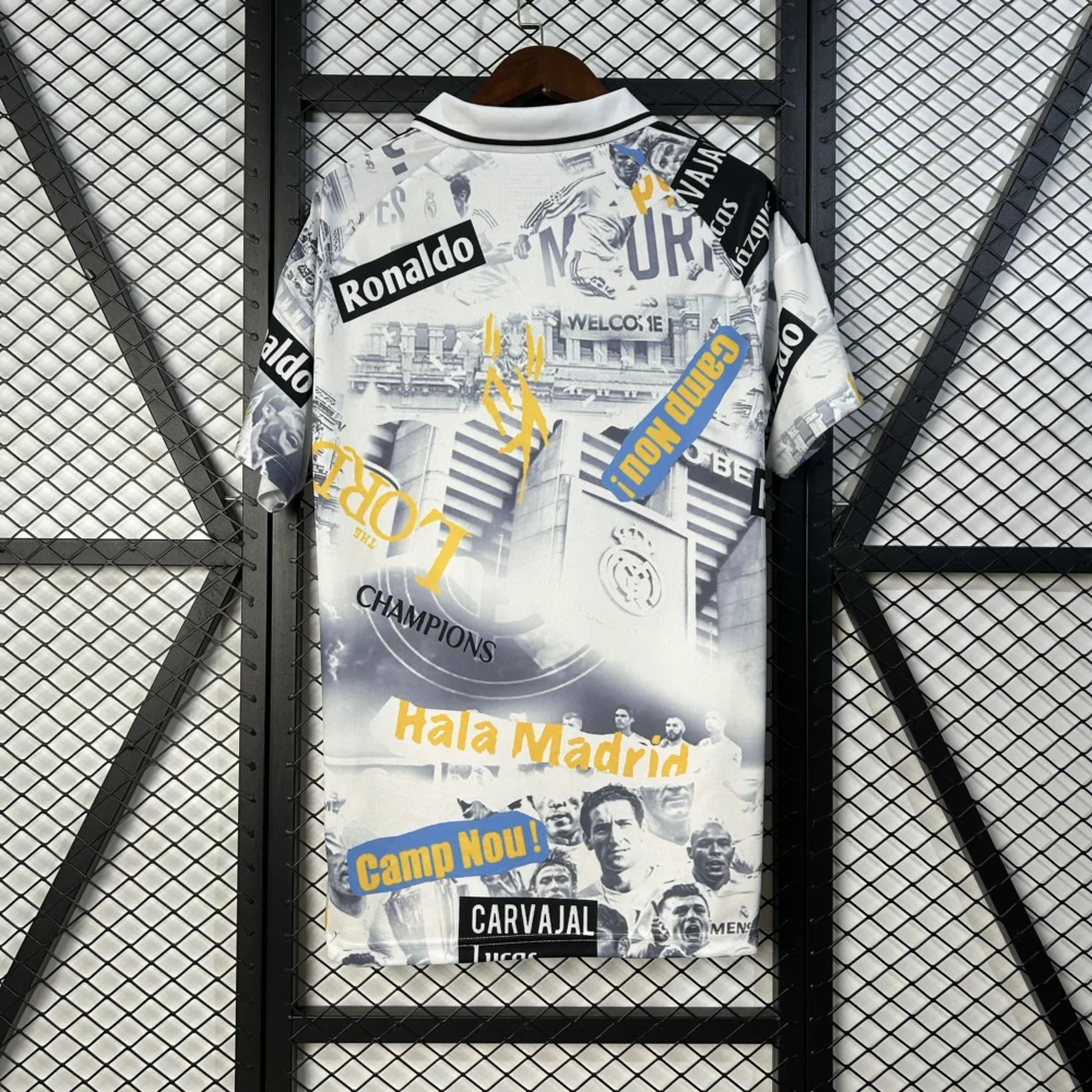 Real Madrid Soccer Jersey Special Edition Custom Shirt 2025/26 - Image 2