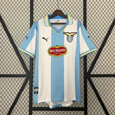 Lazio Retro Soccer Jersey Home Custom Shirt 1999-00