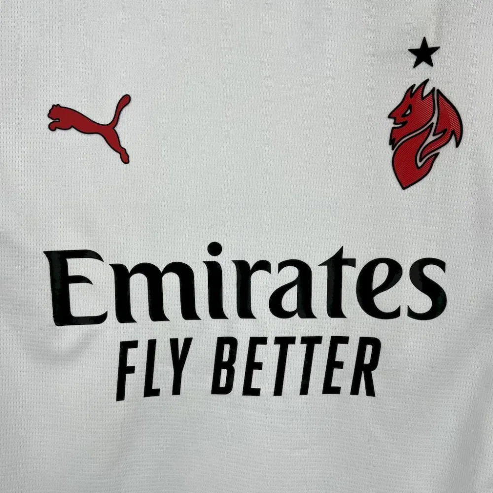 AC Milan Soccer Jersey Away Custom Shirt 2025/26 - Image 3
