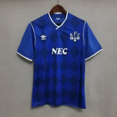 Everton Retro Football Jersey Home Custom Shirt 1886/87