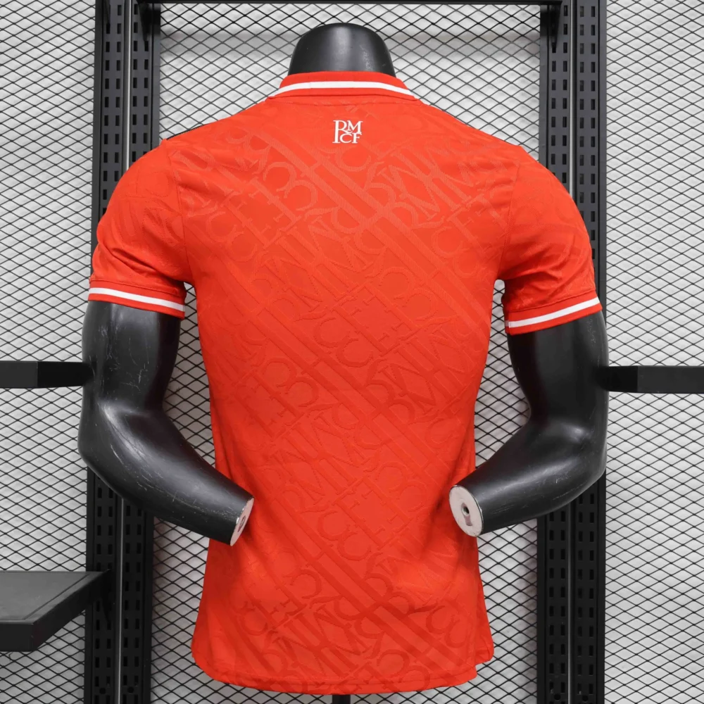 Real Madrid Authentic Soccer Jersey Red Special Edition Shirt 2024/25 - Image 2