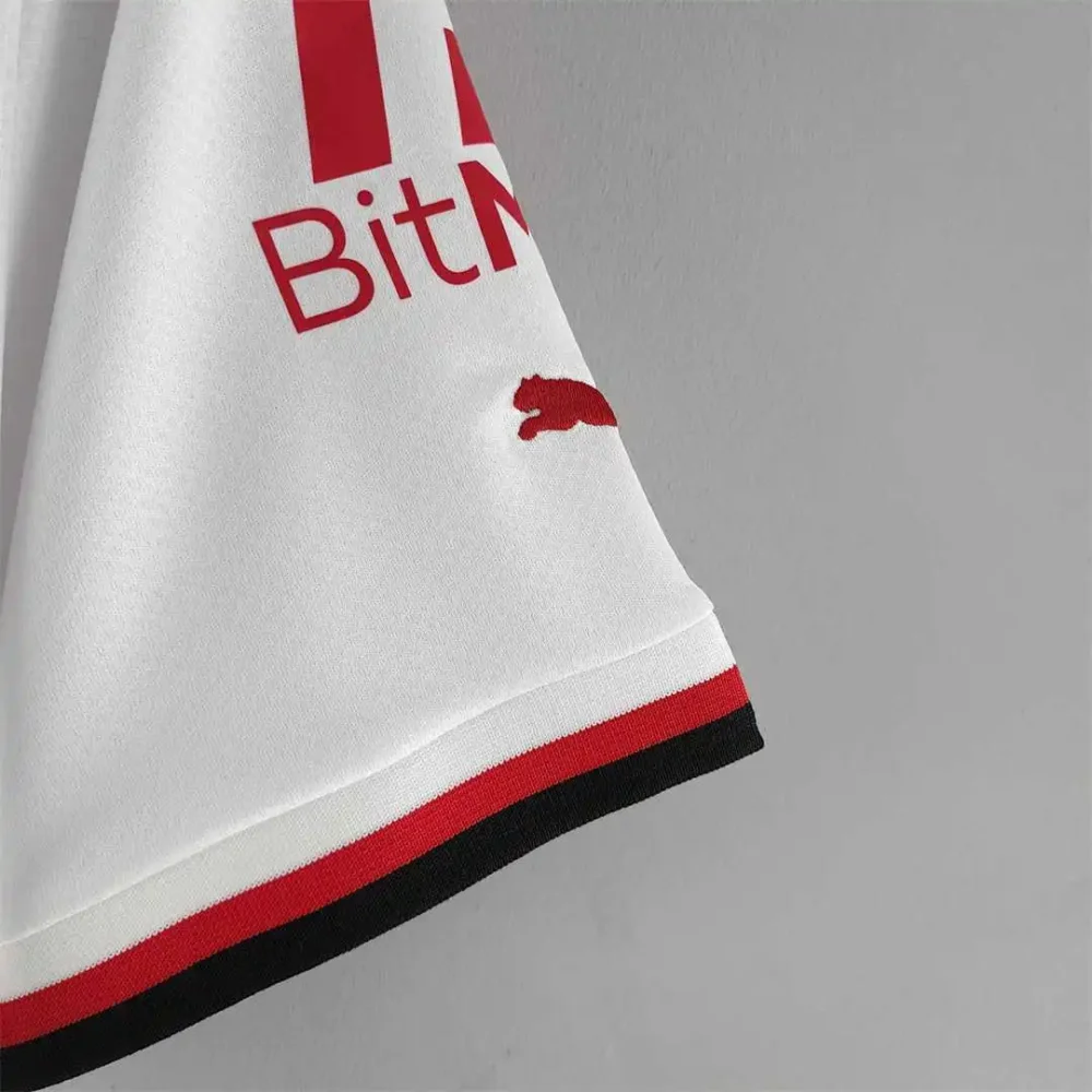 AC Milan Retro Soccer Jersey Away Custom Shirt 2022/23 - Image 9
