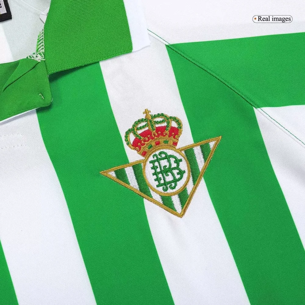Real Betis Retro Jersey Home Soccer Shirt 2000/01 - Image 3