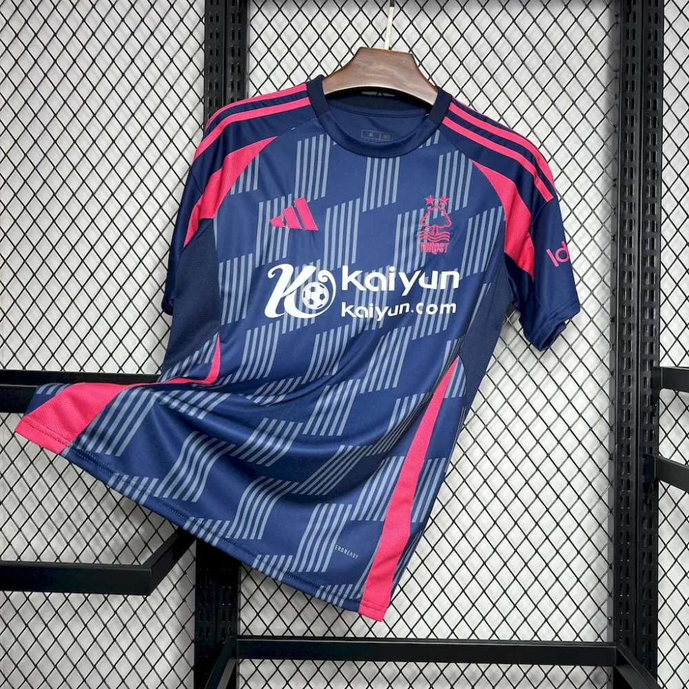 Nottingham Forest Football Jersey Away Custom Shirt 2024/25 - Image 3