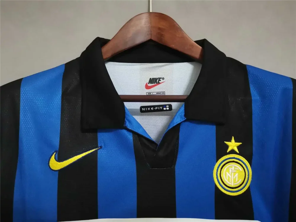 Inter Milan Jersey Custom Home Soccer Jersey 1998/99 - Image 4