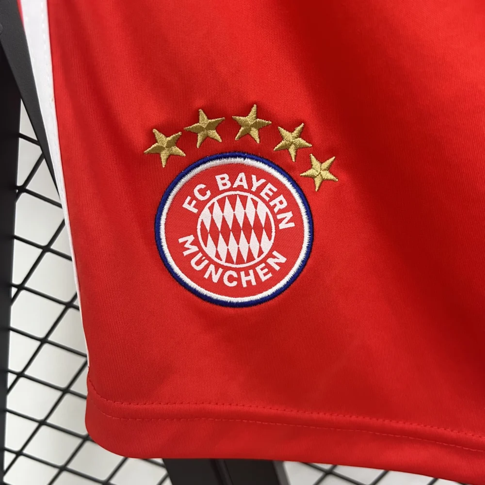 Bayern Munich Soccer Shorts Custom Home 2025/26 - Image 3
