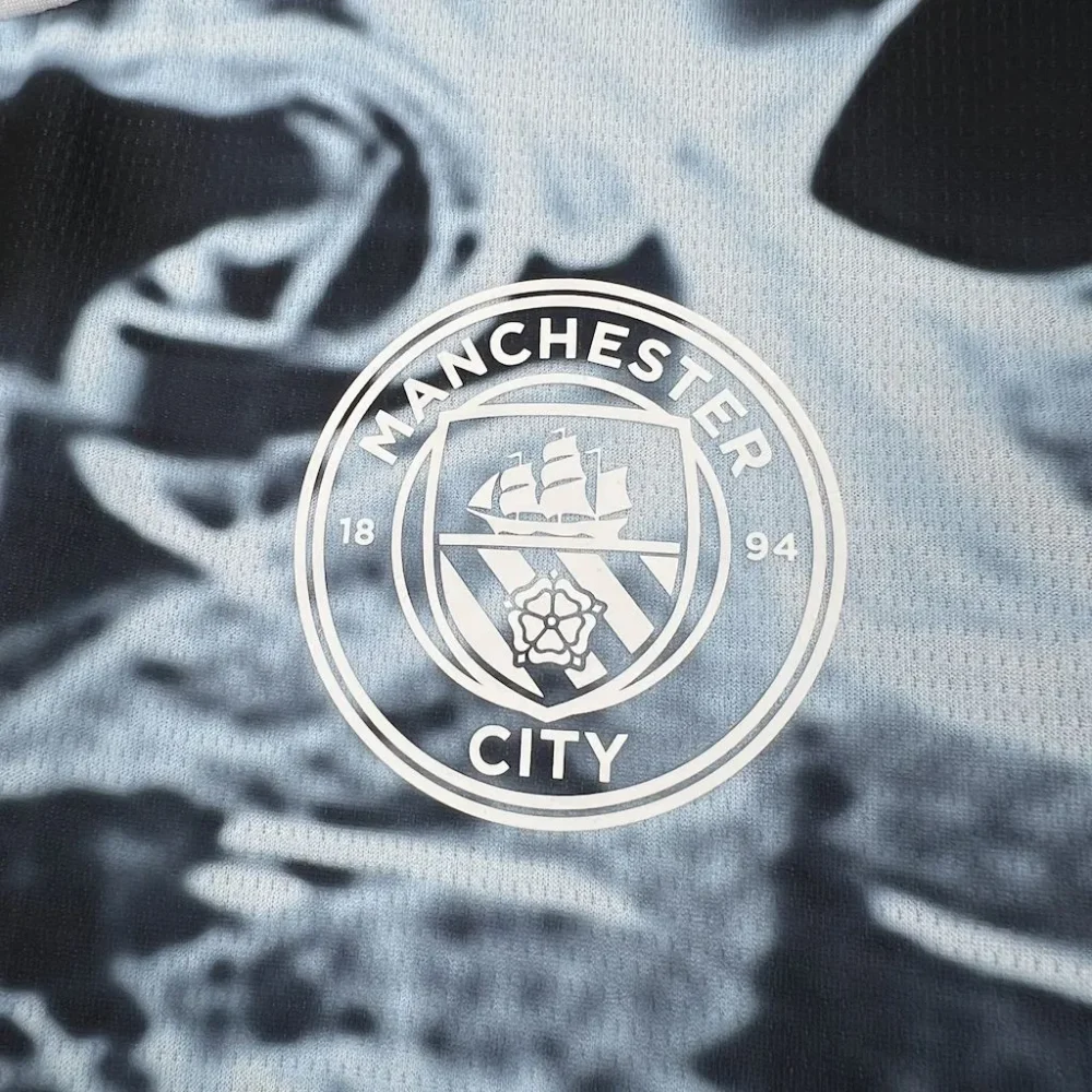 Manchester City Tiger Special Edition Football Jersey Shirt 2025/26 - Image 5