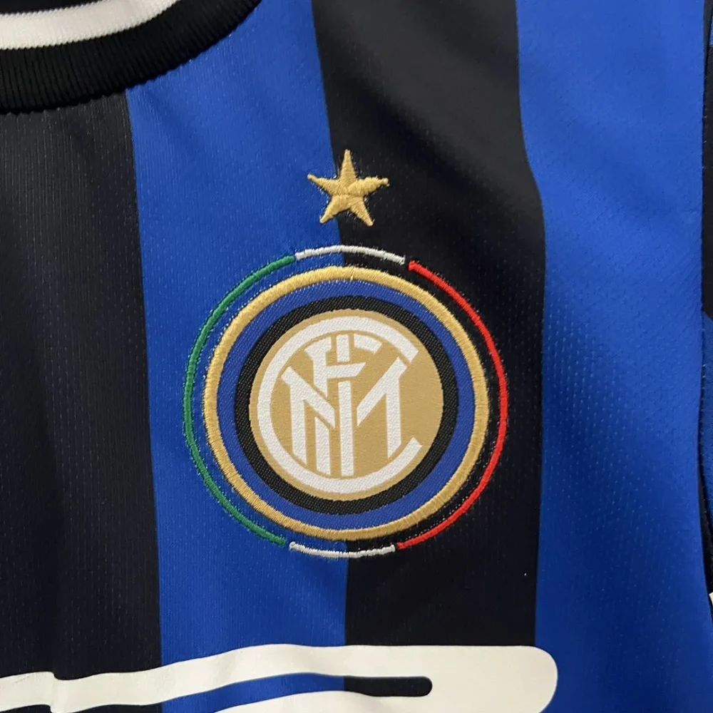 Inter Milan Jersey Custom Kids Kit Jerseys+Shorts 2009/10 - Image 5