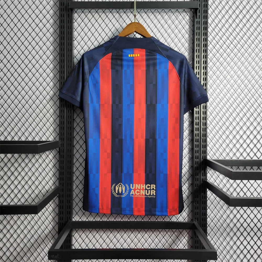 Barcelona Home Soccer Jersey Custom Shirt 2022/23 - Image 2