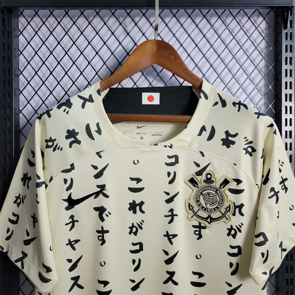 Corinthians Soccer Jersey Third Away Custom Shirt 2022 - Image 4