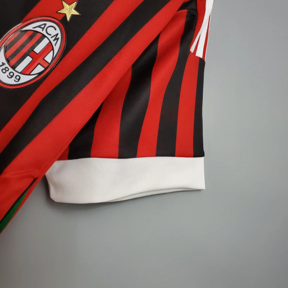 AC Milan Retro Soccer Jersey Home Custom Shirt 2011/12 - Image 7