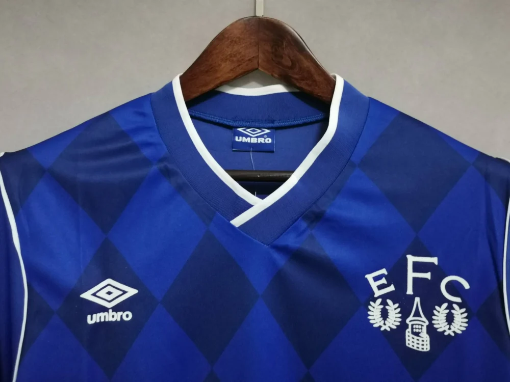 Everton Retro Football Jersey Home Custom Shirt 1886/87 - Image 3