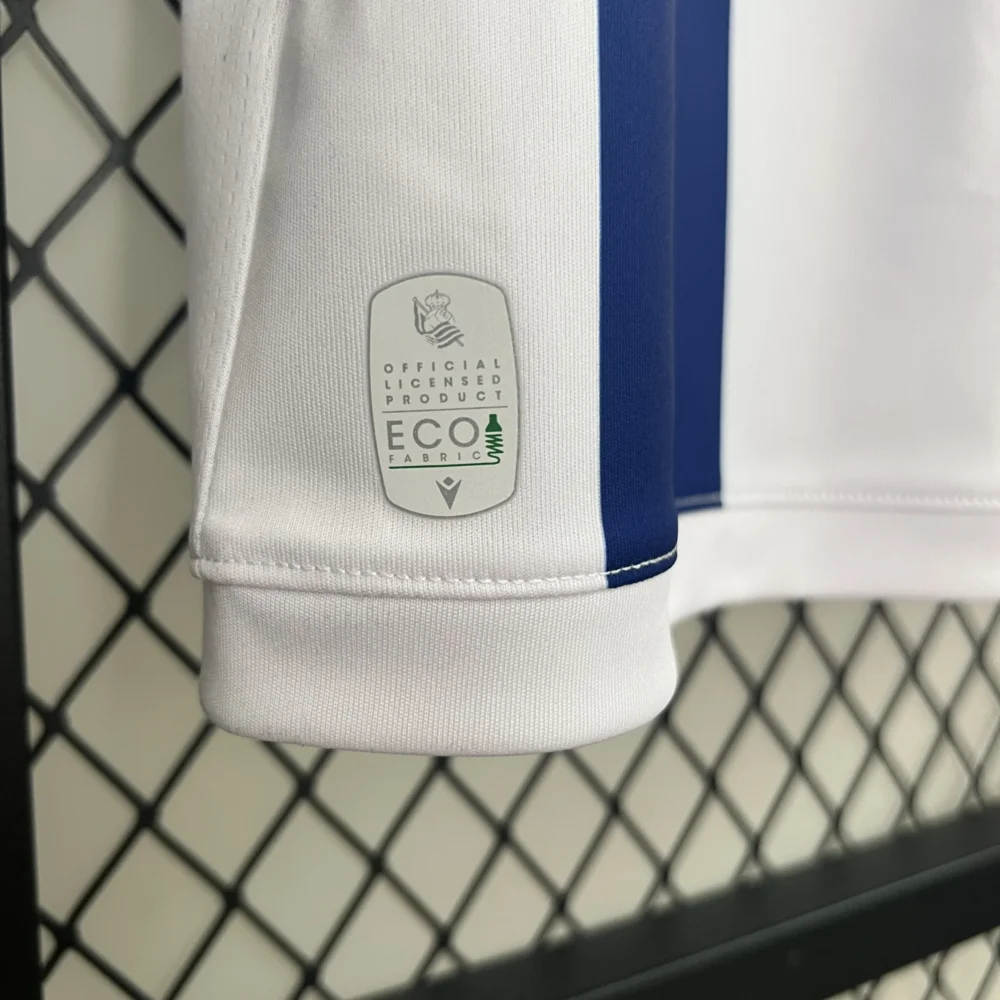 Real Sociedad Soccer Jersey Home Custom Shirt 2024/25 - Image 7