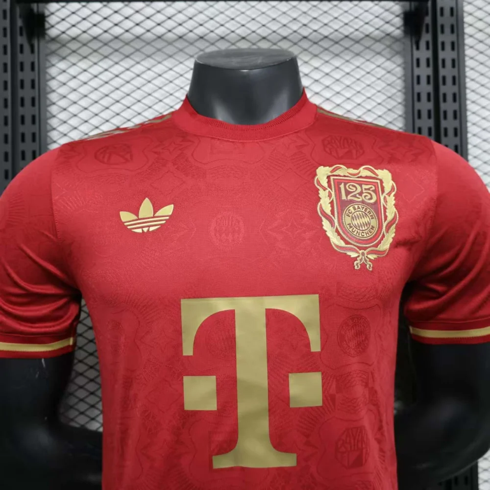 Authentic Bayern Munich Soccer Jersey Shirt 2025/26 125th Anniversary - Image 3