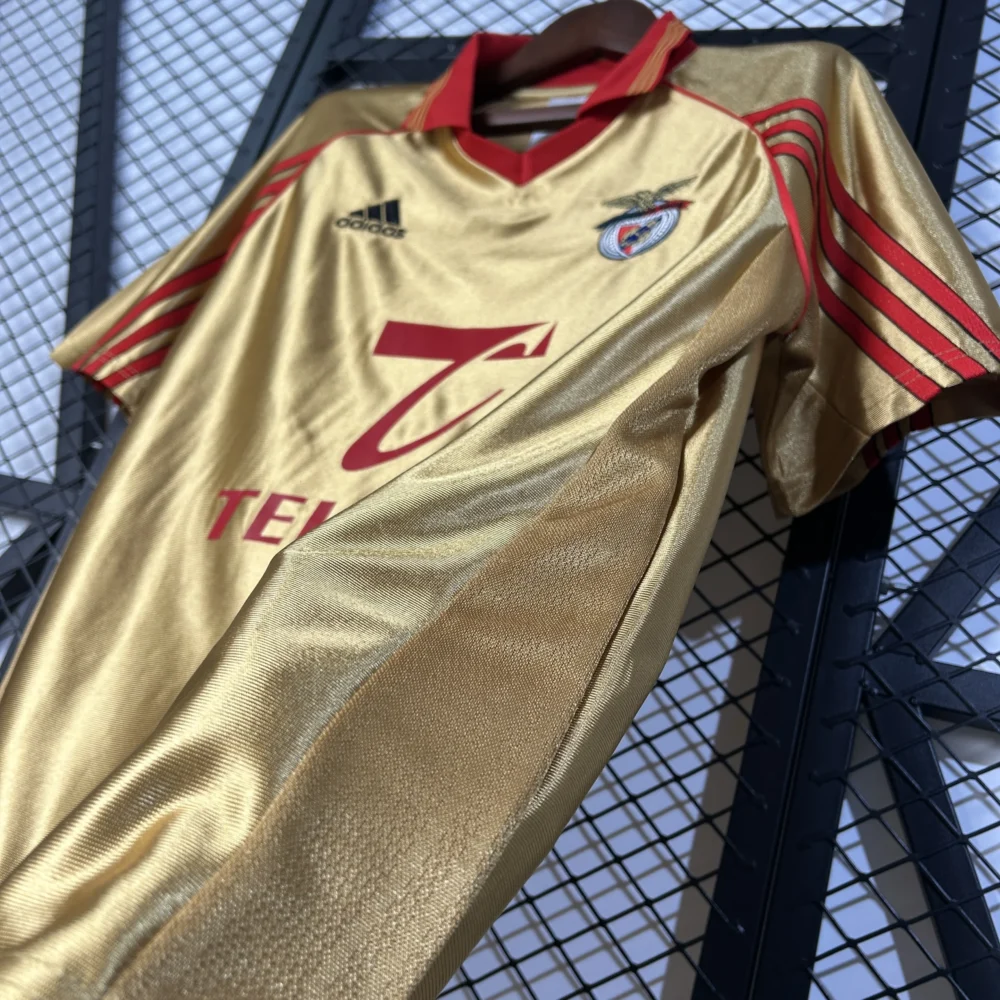 Benfica Retro Soccer Jersey Away Custom Shirt 1998/99 - Image 7