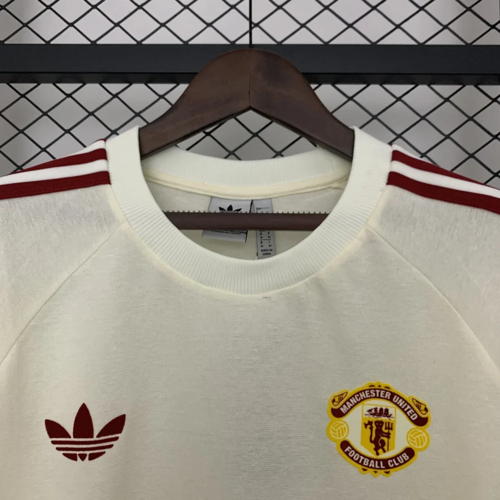 Manchester United Cotton Football Jersey T-Shirt 2025/26 - Image 3