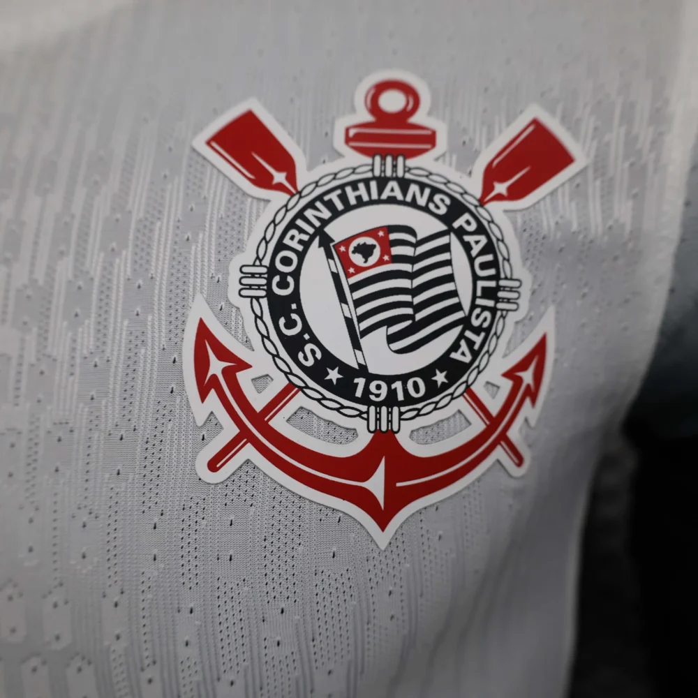 Corinthians Authentic Soccer Jersey Home Shirt 2024 - Image 4