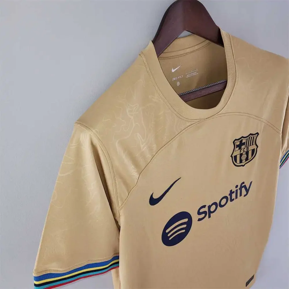 Barcelona Away Soccer Jersey Custom Shirt 2022/23 - Image 6