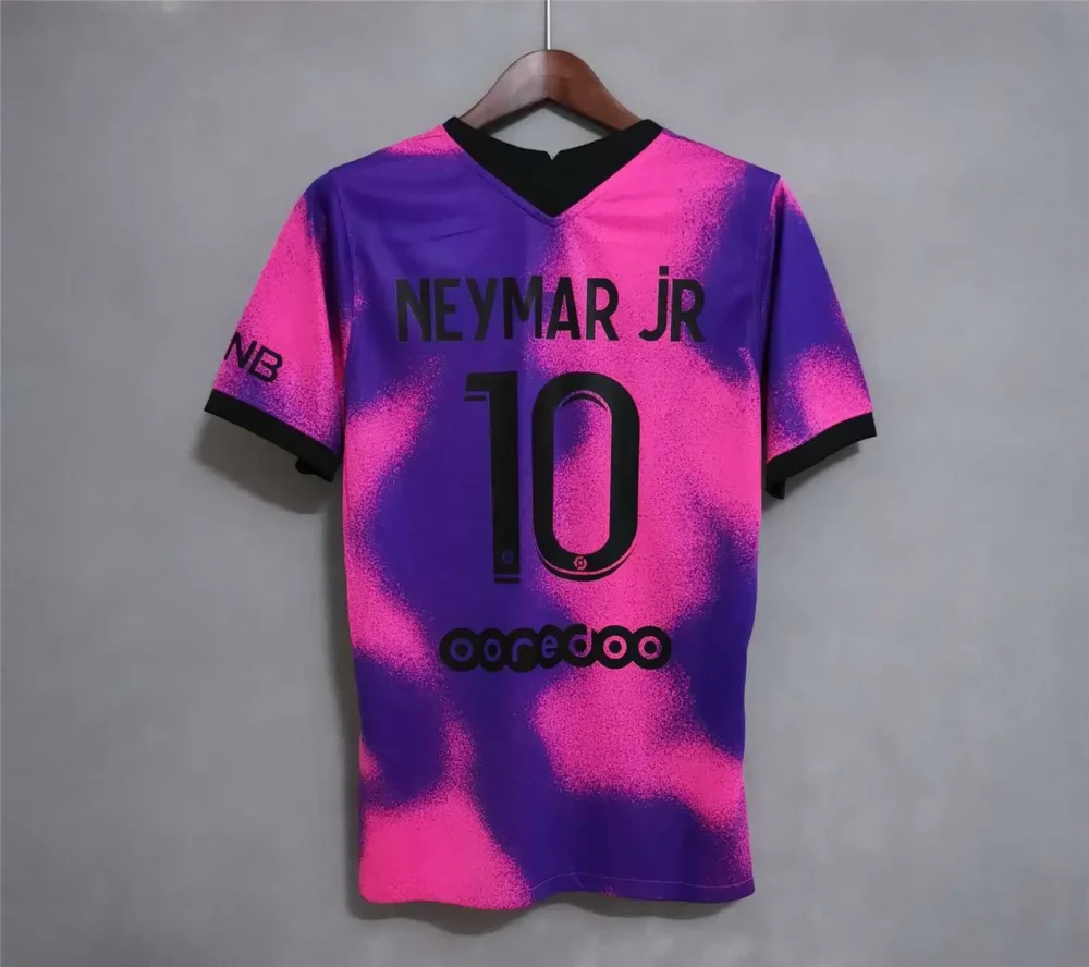 PSG Retro Jersey Fourth Away Soccer Shirt 2020/21 - Image 14