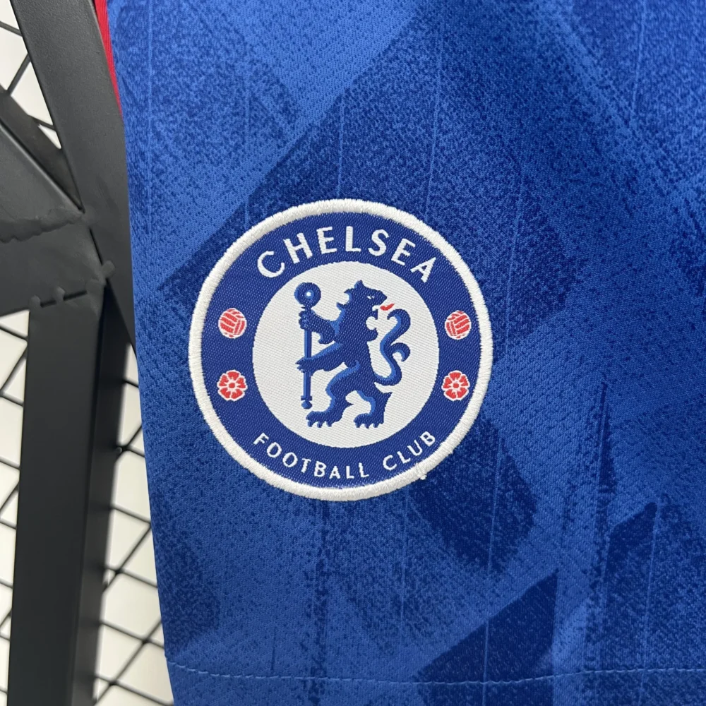 Chelsea Football Jersey Home Custom Shorts 2025/26 - Image 4