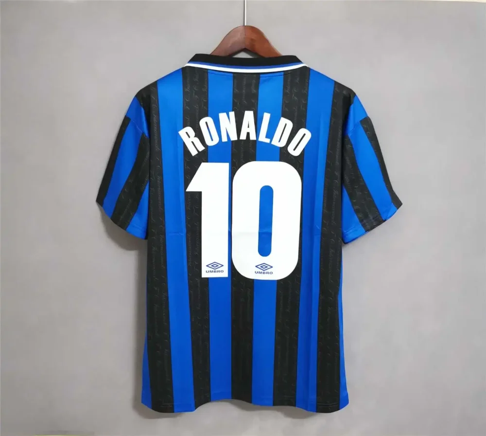 Inter Milan Jersey Custom Home Soccer Jersey 1997/98 - Image 8