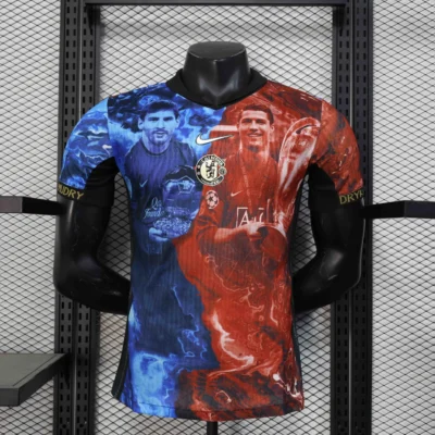 Manchester United Authentic Ronaldo x Messi Special Edition Football Jersey Shirt 2025/26