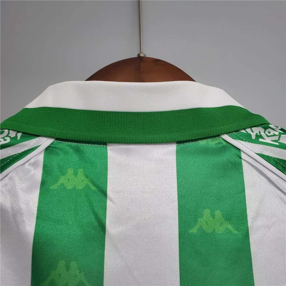 Real Betis Retro Jersey Home Soccer Shirt 1995/97 - Image 7