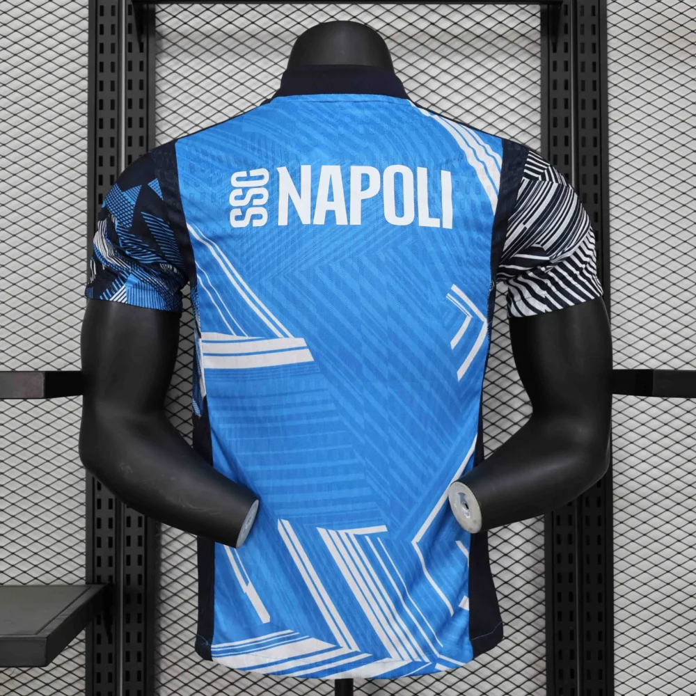 Napoli Authentic Soccer Jersey Pre-Match Shirt 2024/25 - Image 2