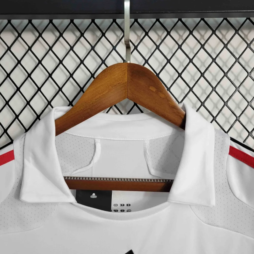 AC Milan Retro Soccer Jersey Away Custom Shirt 2007/08 - Image 3