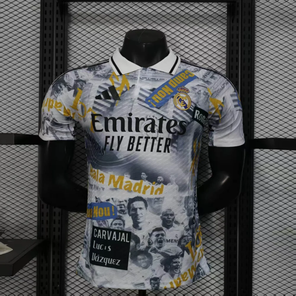 Real Madrid Authentic Soccer Jersey Special Edition Shirt 2025/26