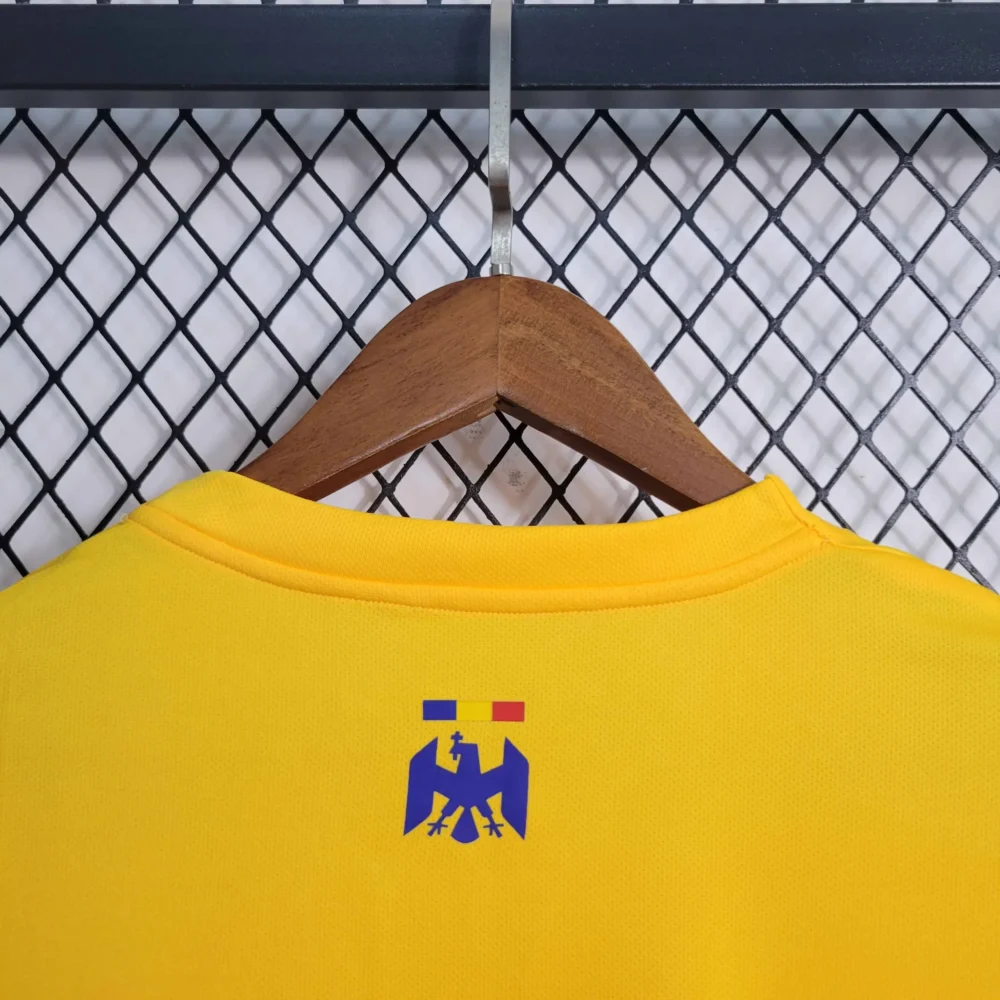 Romania Soccer Jersey Home Custom Shirt EURO 2024 - Image 5