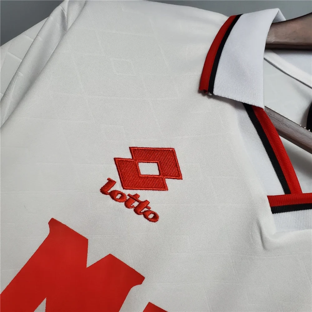 AC Milan Retro Soccer Jersey Away Custom Shirt 1993/94 - Image 6