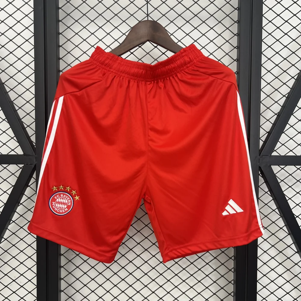 Bayern Munich Soccer Shorts Custom Home 2025/26