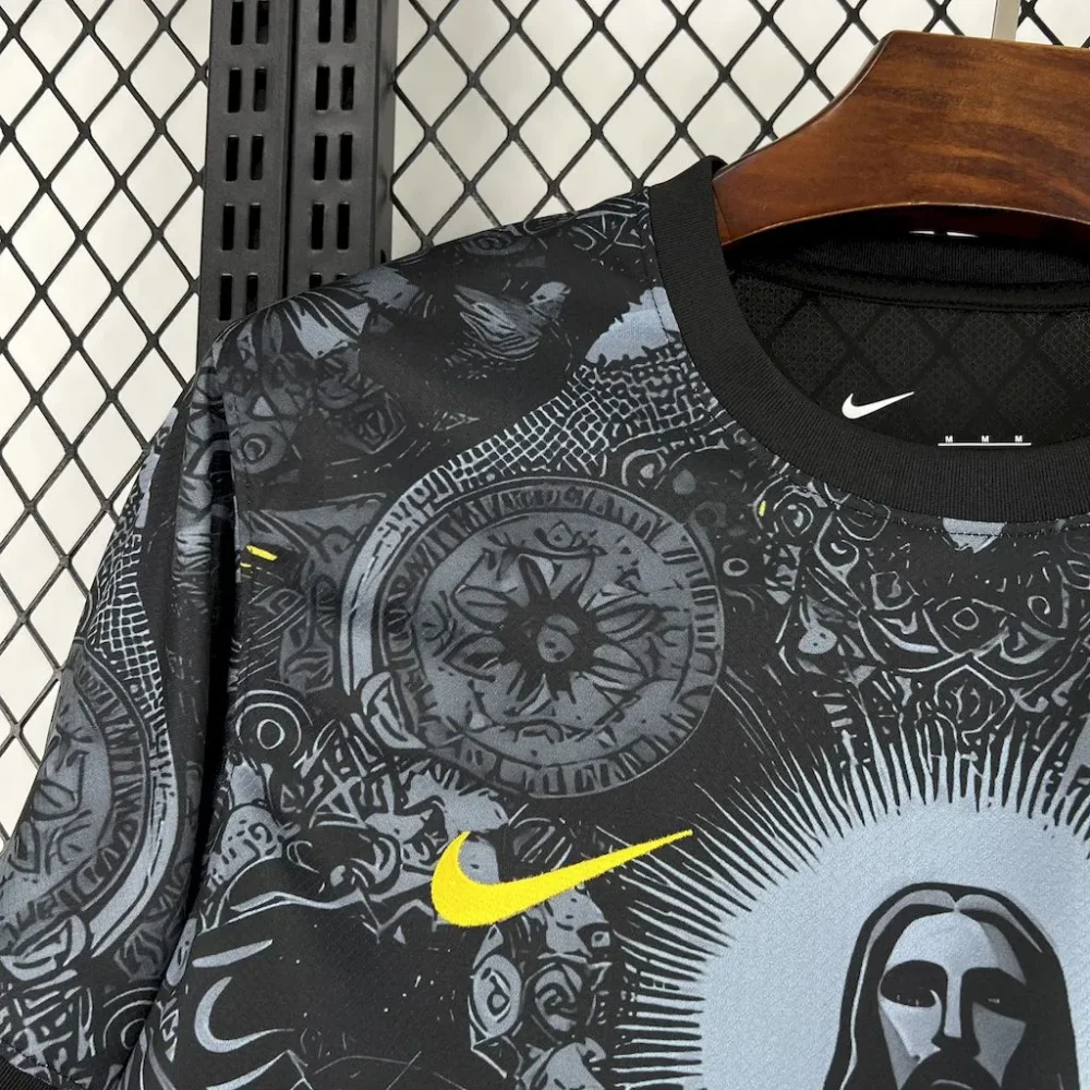 Brazil Soccer Jersey Jesus Custom Shirt 2024 - Image 4