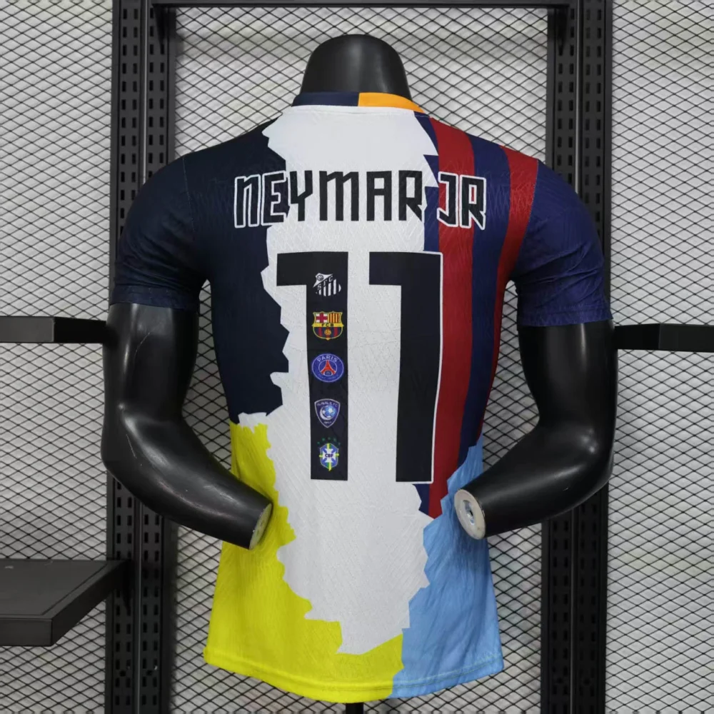 Neymar Authentic Commemorative Edition Shirt 2025/26 - All Club Mix - Image 2