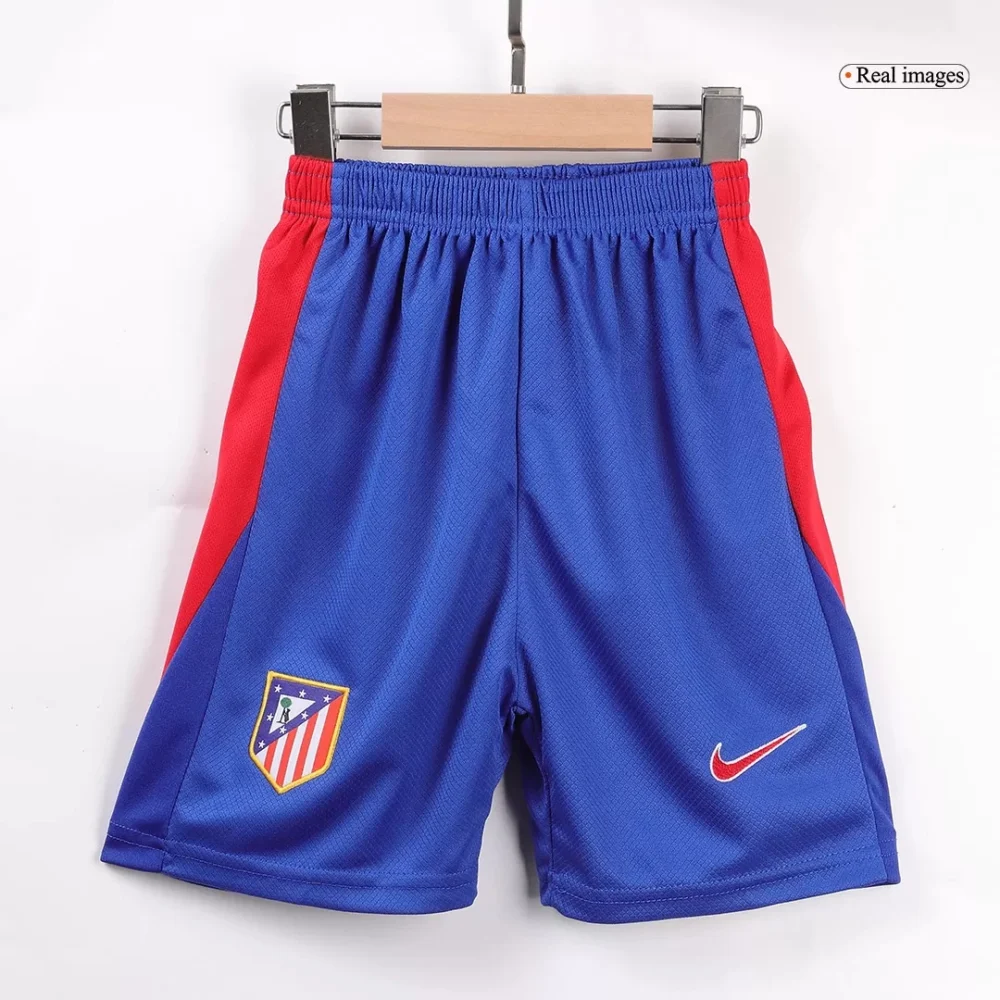 Atletico Madrid Soccer Jersey Home Kids Kit Jersey+Shorts 2024/25 - Image 13
