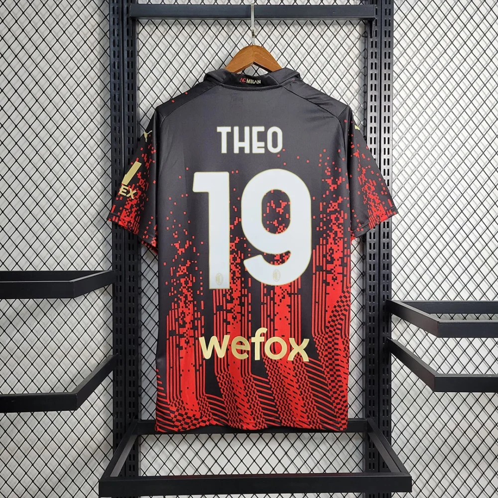 AC Milan Retro Soccer Jersey Fourth Away Custom Shirt 2022/23 - Image 16