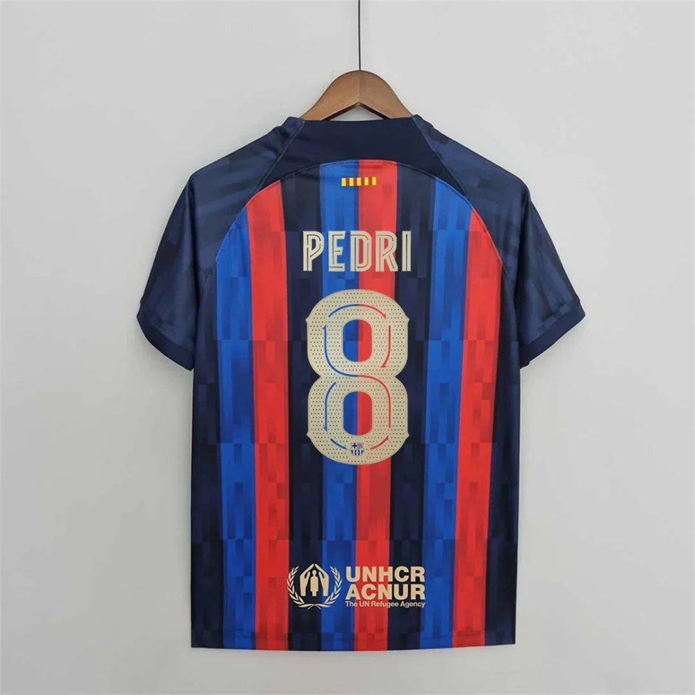 Barcelona Home Soccer Jersey Custom Shirt 2022/23 - Image 14