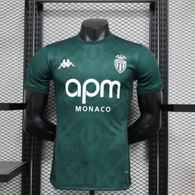 AS Monaco Authentic Soccer Jersey Away Shirt 2024/25