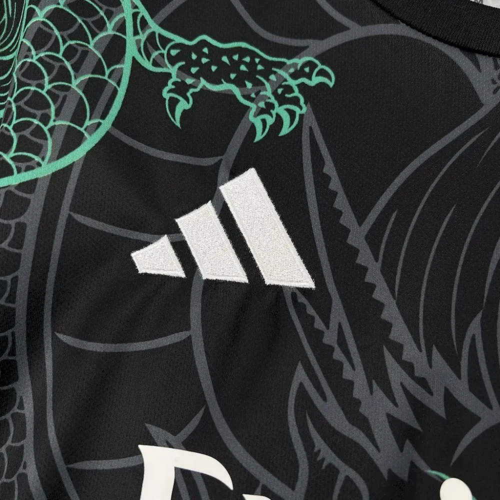 Real Madrid Soccer Jersey Dragon Special Edition Custom Shirt 2025/26 - Image 3
