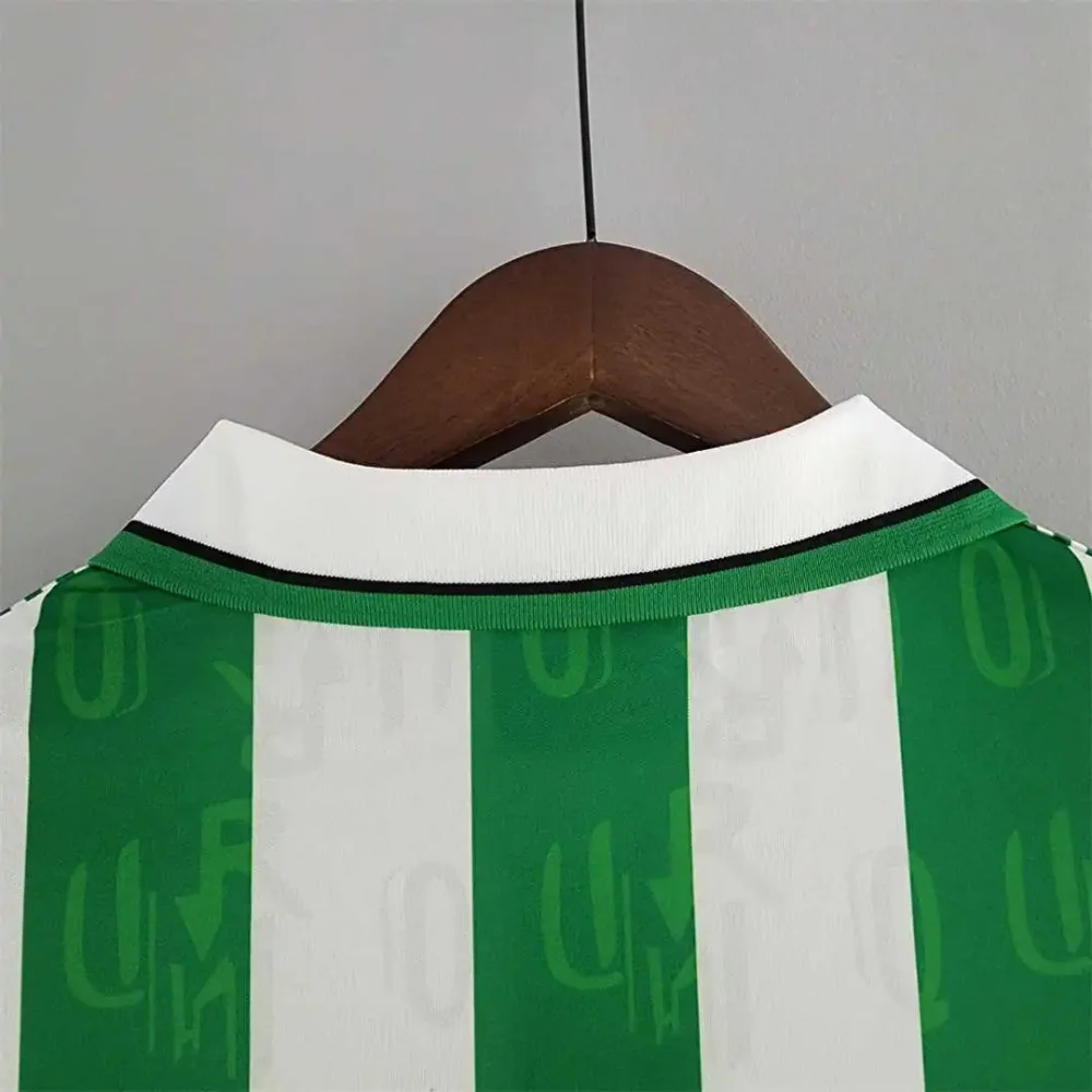 Real Betis Retro Jersey Home Soccer Shirt 1994/95 - Image 8